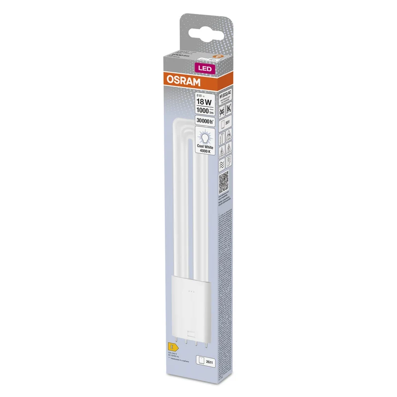 OSRAM DULUX LED L HF & AC MAINS LED Lampe 8W 840 2G11, 1000 lm, 4000 K, Kaltweiß