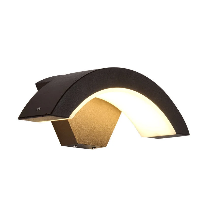 Lunara LED Outdoor Wall Light With Motion Sensor Garden Euroselle