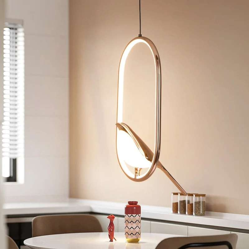 Lucky Bird Pendant Light By Euroselle Nordic Modern Ceiling Fixture