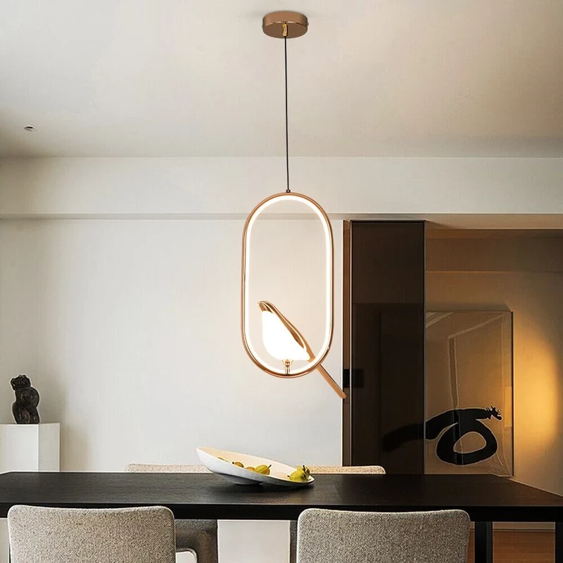 Lucky Bird Pendant Light By Euroselle Nordic Modern Ceiling Fixture