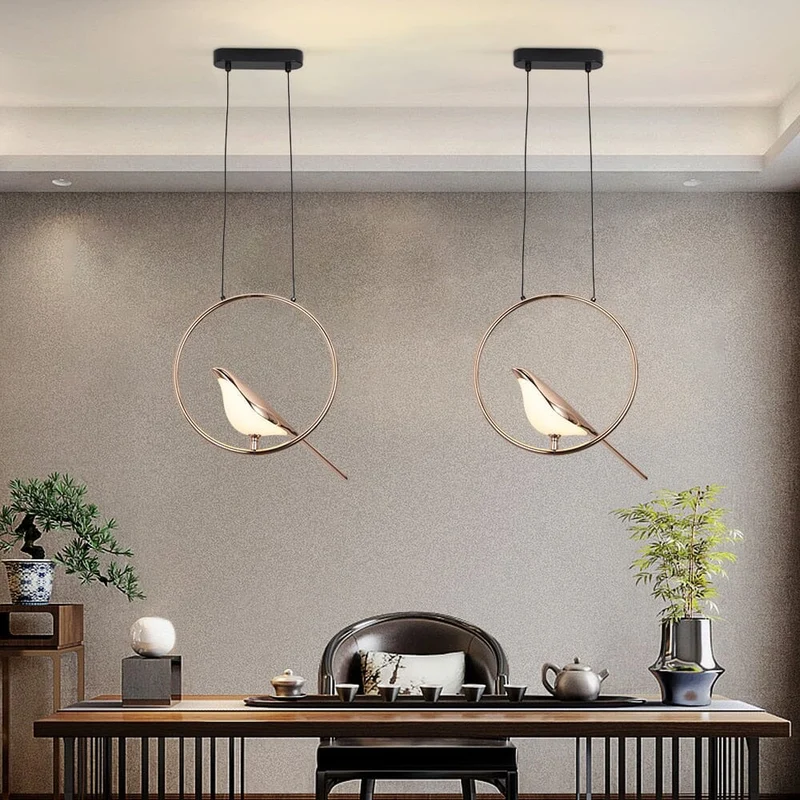 Lucky Bird Pendant Light By Euroselle Nordic Modern Ceiling Fixture
