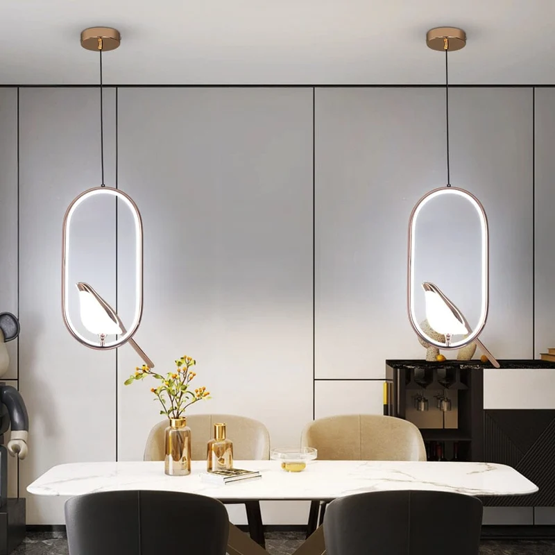 Lucky Bird Pendant Light By Euroselle Nordic Modern Ceiling Fixture