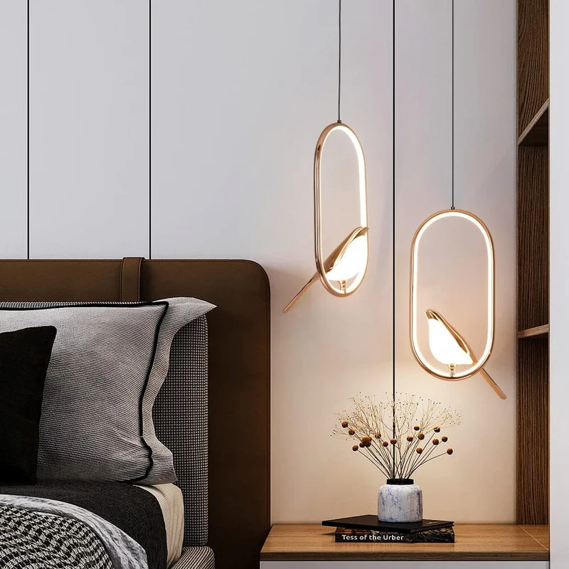 Lucky Bird Pendant Light By Euroselle Nordic Modern Ceiling Fixture