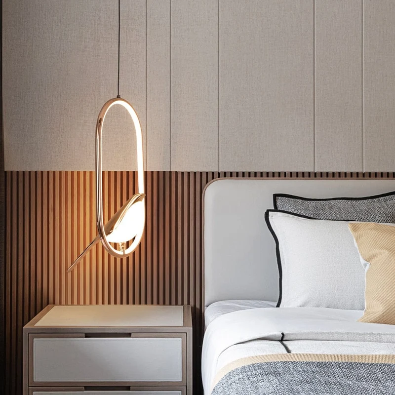 Lucky Bird Pendant Light By Euroselle Nordic Modern Ceiling Fixture