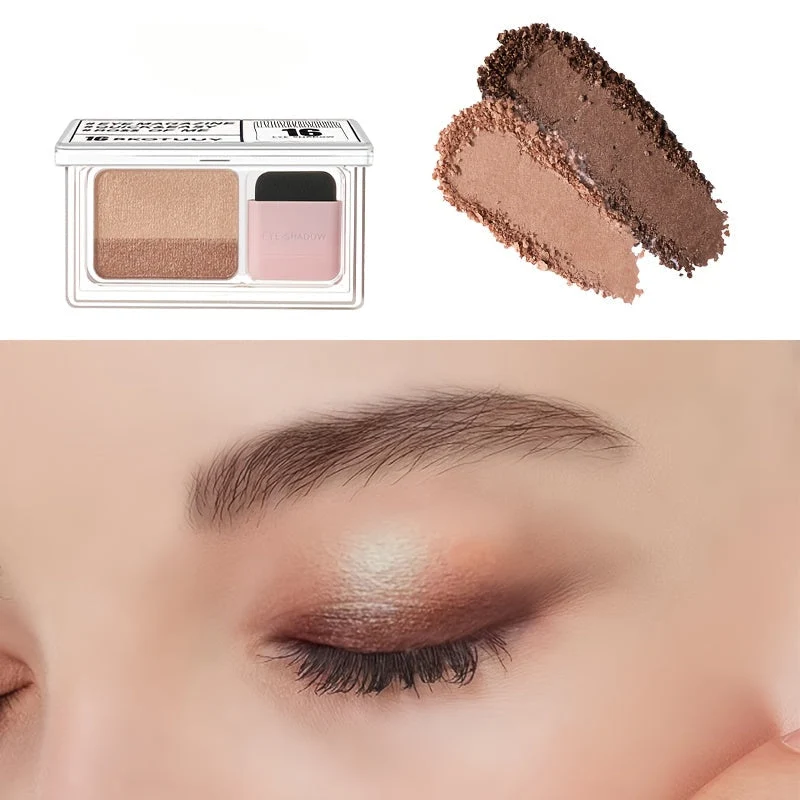Euroselle Long-Lasting Waterproof Eyeshadow Palette With 5-8 Shimmery Colors