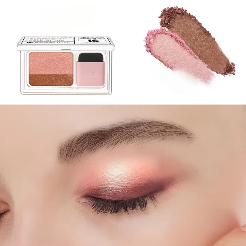 Euroselle Long-Lasting Waterproof Eyeshadow Palette With 5-8 Shimmery Colors