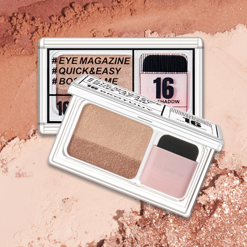 Euroselle Long-Lasting Waterproof Eyeshadow Palette With 5-8 Shimmery Colors