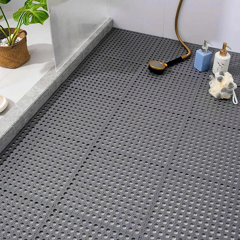 Euroselle Waterproof Non-Slip Bath Mat for Safe and Comfortable Showers