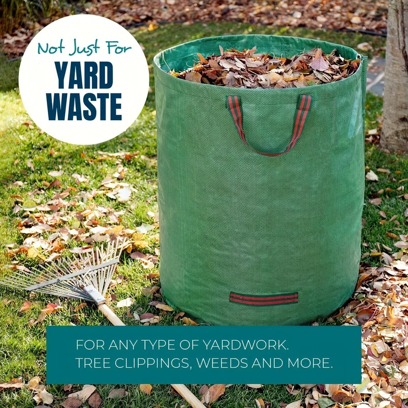 Euroselle Versatile Trash Bags For Garden, Pool, Home Use 125L 120L 60L 50L