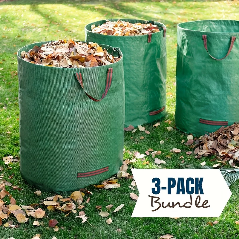 Euroselle Versatile Trash Bags For Garden, Pool, Home Use 125L 120L 60L 50L