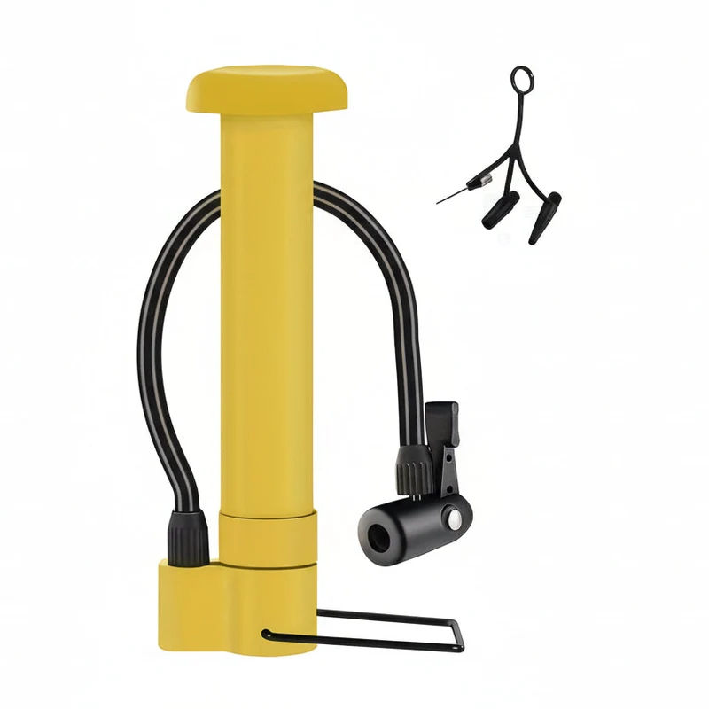 Euroselle Compact 80 PSI Hand Pump For Bikes, Scooters And Sports Gear