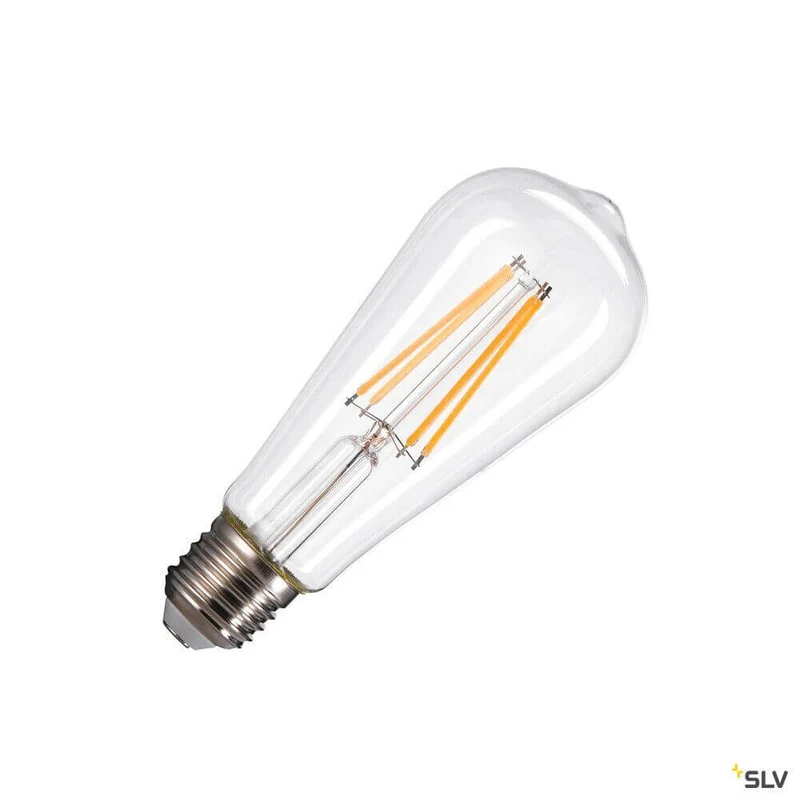 E27 LED-Filament-Leuchtmittel ST58 dimmbar 7,5W 2700K CRI90 320°