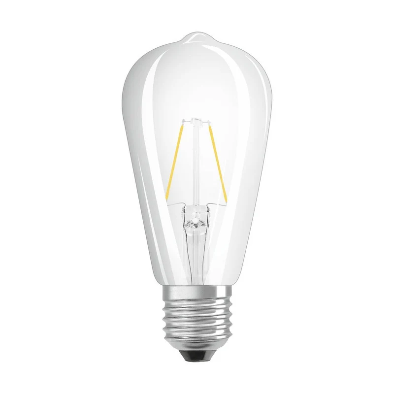 OSRAM LED Lampe LED Retrofit CLASSIC ST 2.5W 827 Clear E27, 250 lm, 2700 K, Warmweiß