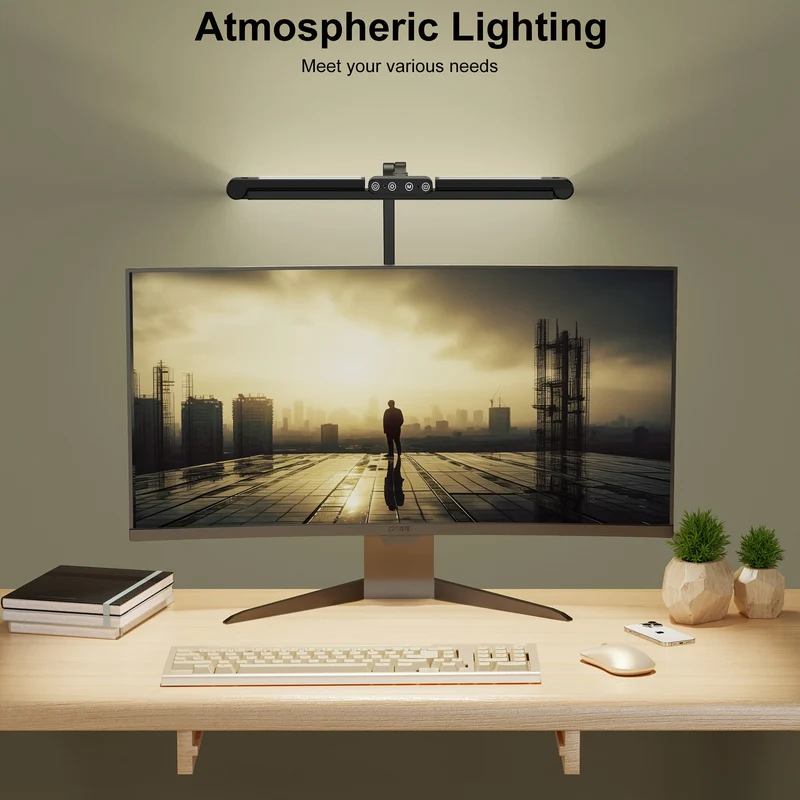 Euroselle Three-Head Clampable LED Desk Lamp From Euroselle