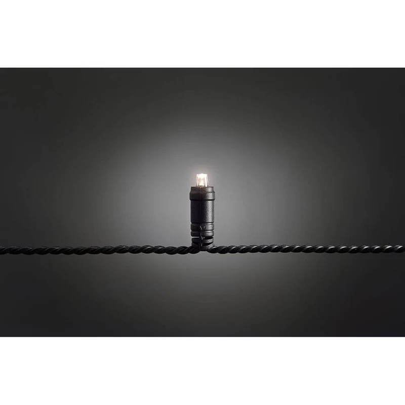 53m Micro LED Lichterkette IP67 40 Warmweiße Dioden IP44