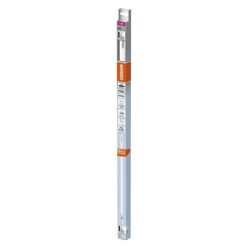 OSRAM LED Röhre TUBE T8 EM MOTION SENSOR 60cm 6.8W 840, 1100 lm, 4000 K, Kaltweiß