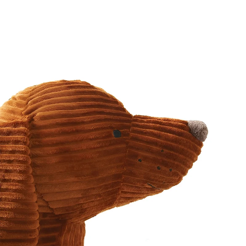 Dachshund Plush Cushion With Ergonomic Neck And Back Support Euroselle