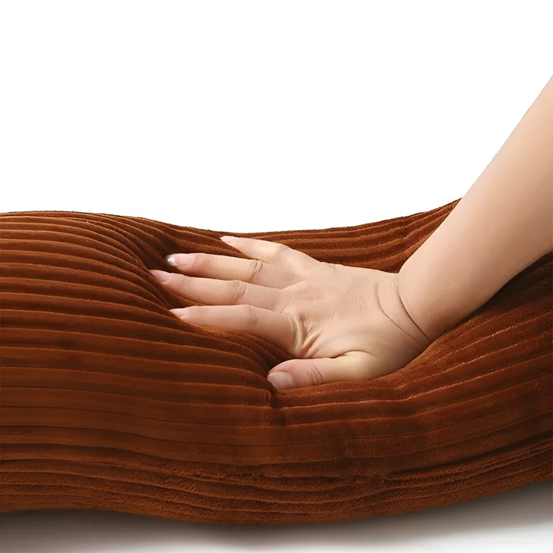 Dachshund Plush Cushion With Ergonomic Neck And Back Support Euroselle