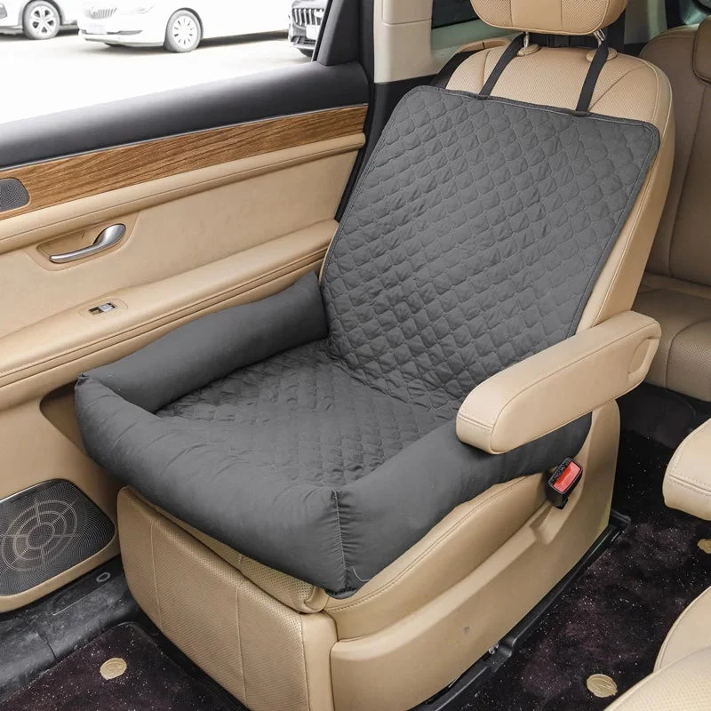 Waterproof Dog Car Seat Cover Back Seat Protector And Travel Bed Euroselle