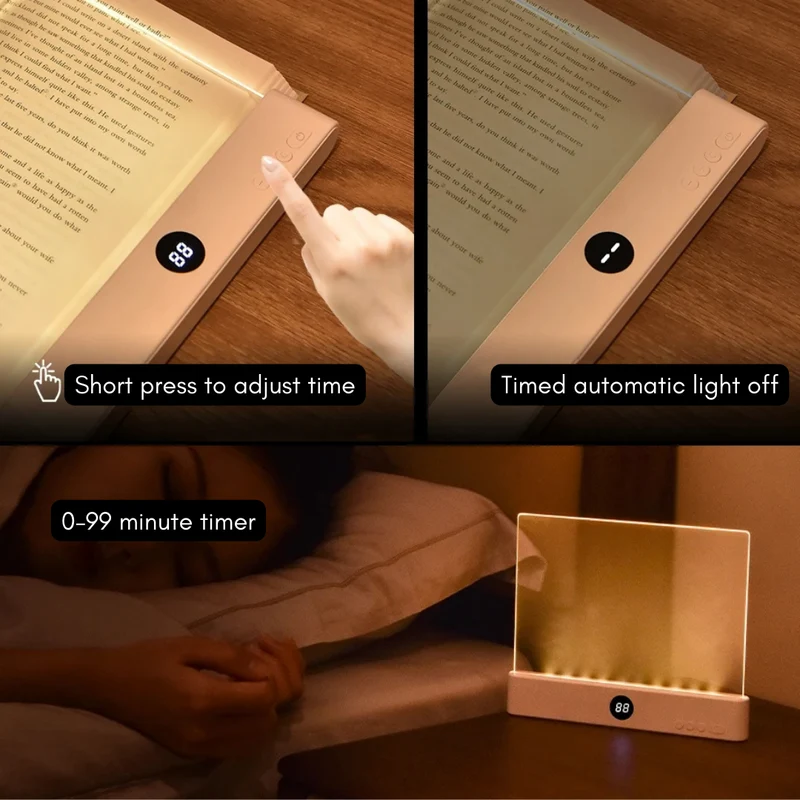 GlowEase LED Reading Light With Flexible Arm For Bed Euroselle