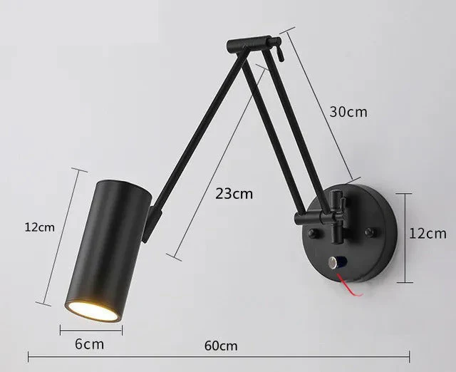 ÉtudeLum Dimmable LED Wall Lamp For Office Or Bedroom By Euroselle