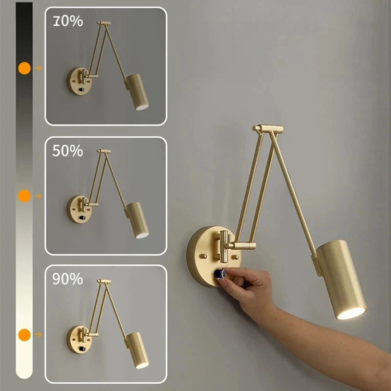 ÉtudeLum Dimmable LED Wall Lamp For Office Or Bedroom By Euroselle