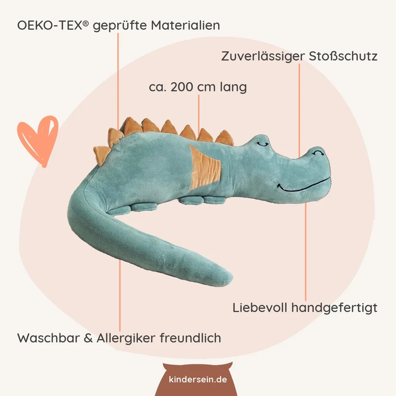 Bettschlange & Spielkissen Drago der Drache