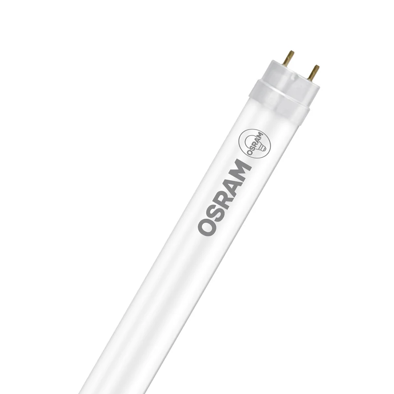 OSRAM LED TUBE T8 EM in Röhre, zweiseitig gesockelt-Form, LED-Röhre, Bleifreies Glas, Matt, 11,6 W, (ex 38 W), 1400 lm, Kaltweiß, 6500 K, 30000 h, CRI 80
