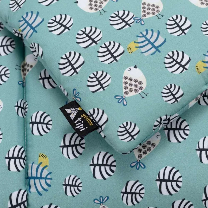 Kinderbettwäsche-Set Birdy aus Baumwolle mit Füllung