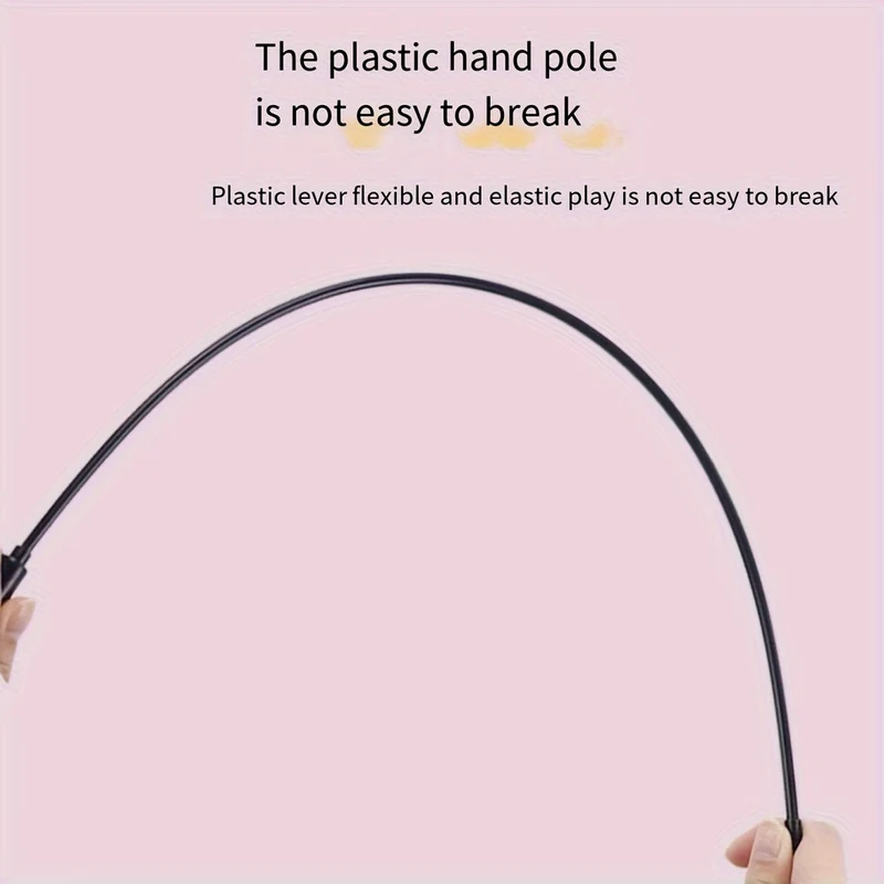 Euroselle Ribbon Teaser Wand For Engaging Cat Playtime