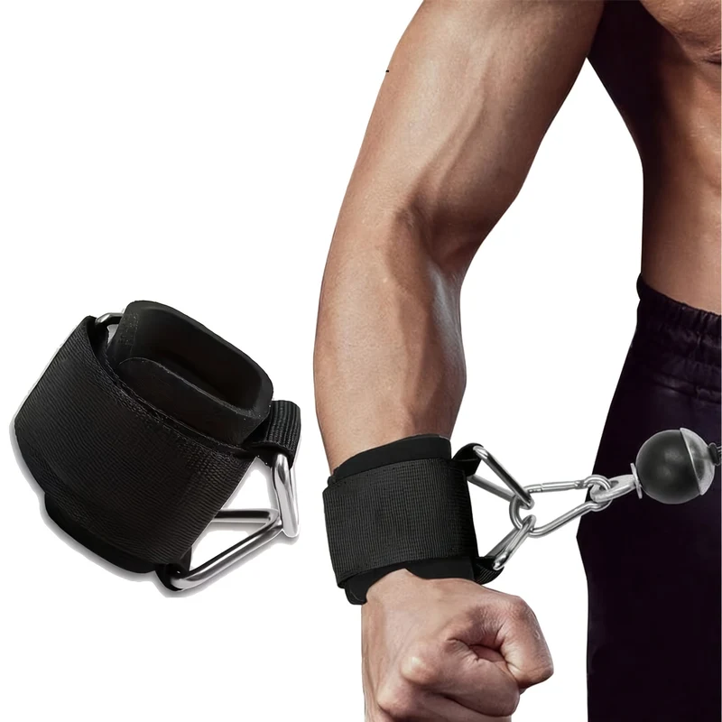 Euroselle Adjustable Heavy-Duty Fitness Wristband With Anti-Slip Nylon