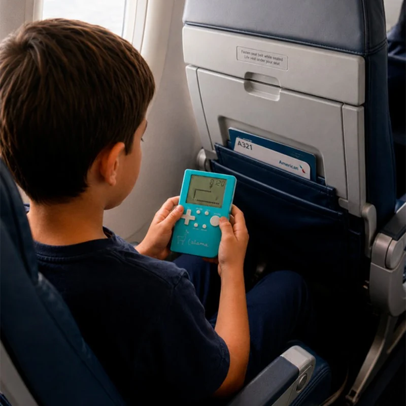 Pocket Game in Blau
