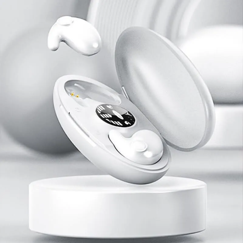 Euroselle Ultra-Light Invisible Bluetooth Earbuds With Active Noise Cancellation For Sleep Comfort