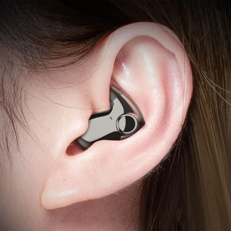 Euroselle Ultra-Light Invisible Bluetooth Earbuds With Active Noise Cancellation For Sleep Comfort