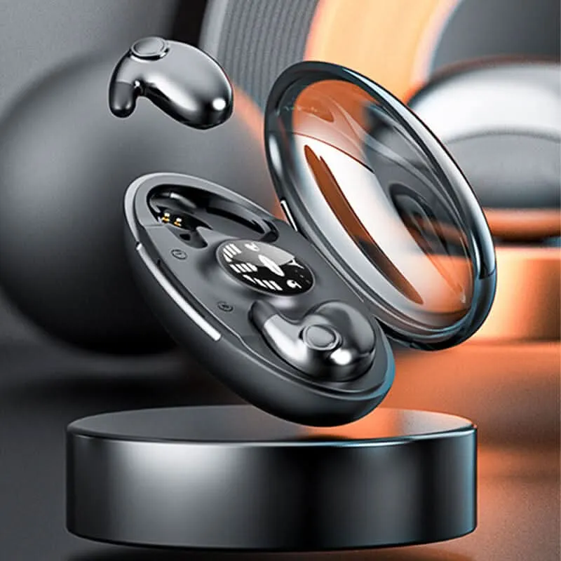 Euroselle Ultra-Light Invisible Bluetooth Earbuds With Active Noise Cancellation For Sleep Comfort