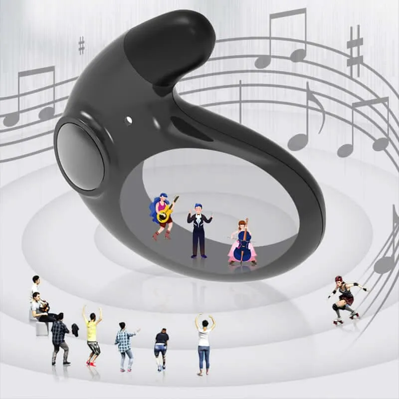 Euroselle Ultra-Light Invisible Bluetooth Earbuds With Active Noise Cancellation For Sleep Comfort
