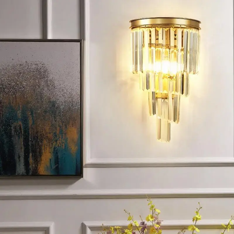RoyalCrystal Crystal Wall Light From Euroselle Collection