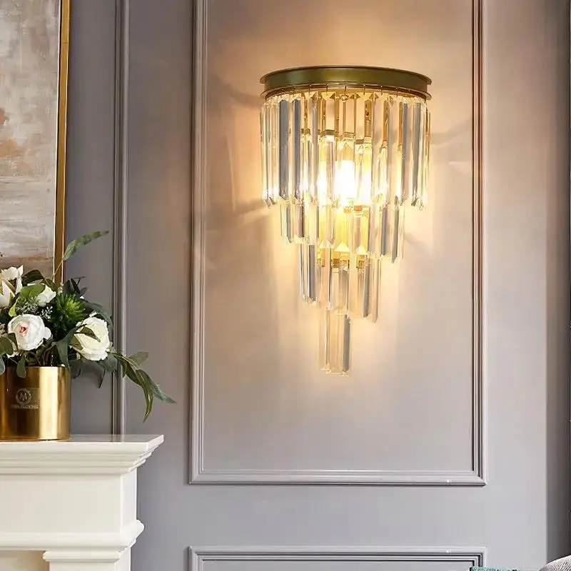 RoyalCrystal Crystal Wall Light From Euroselle Collection