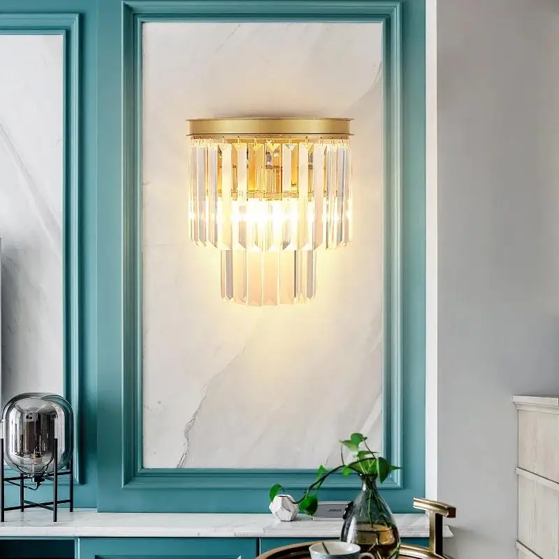 RoyalCrystal Crystal Wall Light From Euroselle Collection