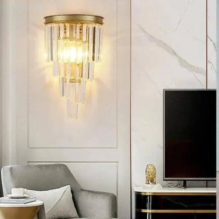 RoyalCrystal Crystal Wall Light From Euroselle Collection