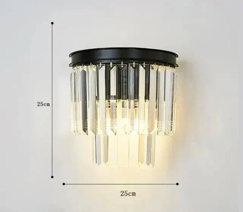 RoyalCrystal Crystal Wall Light From Euroselle Collection