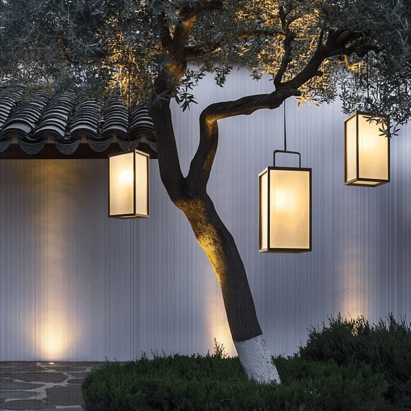 Euroselle Levi Solar Lawn Lights For Outdoor Gardens