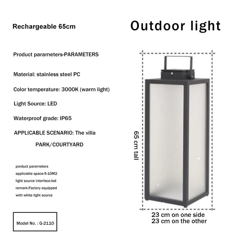 Euroselle Levi Solar Lawn Lights For Outdoor Gardens