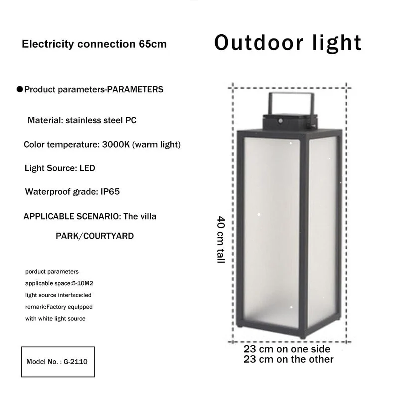 Euroselle Levi Solar Lawn Lights For Outdoor Gardens