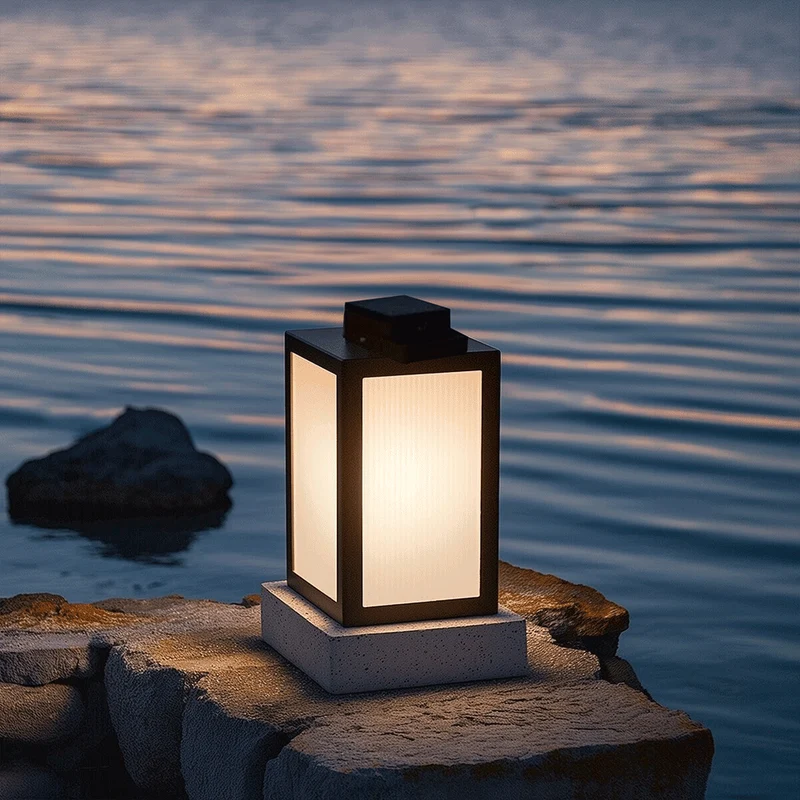 Euroselle Levi Solar Lawn Lights For Outdoor Gardens