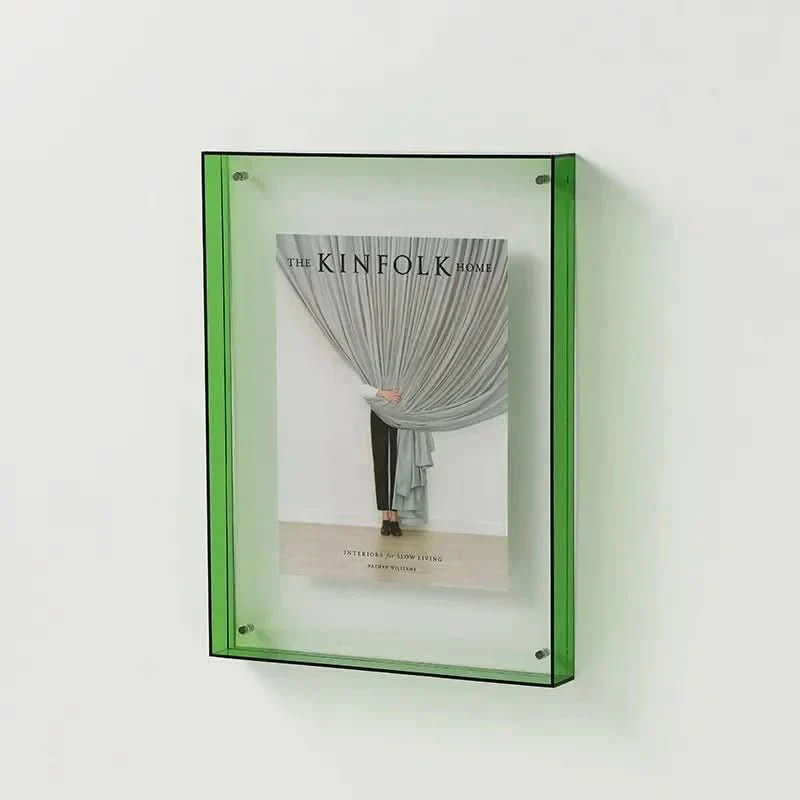 Euroselle Colorful Transparent Acrylic Photo Frame
