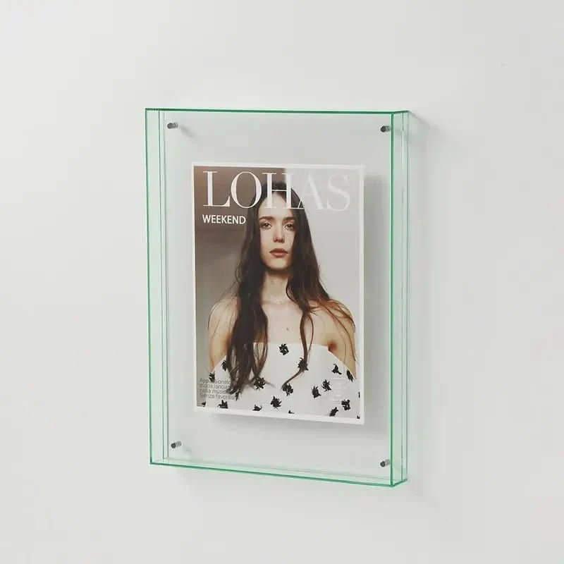 Euroselle Colorful Transparent Acrylic Photo Frame