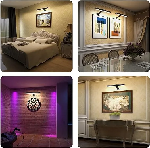 Euroselle Cordless Wall Art Light For Artwork Display
