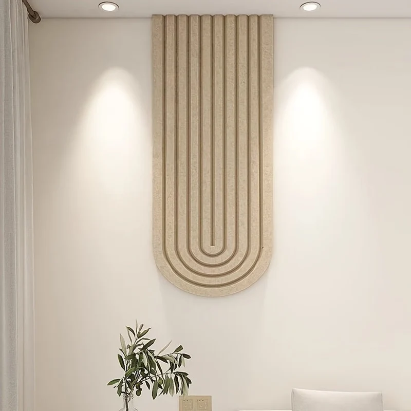 Euroselle Curved Felt Organizer Pinboard For Modern Wall Decor