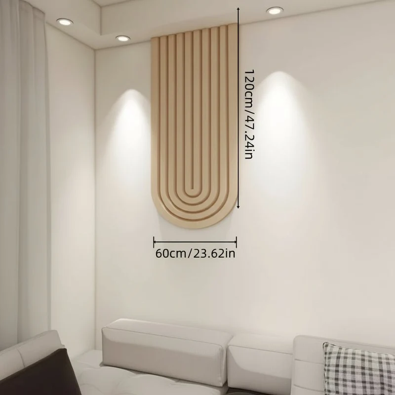 Euroselle Curved Felt Organizer Pinboard For Modern Wall Decor
